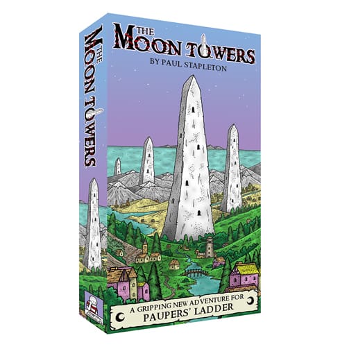 Paupers Ladder Board Game: The Moon Towers Expansion