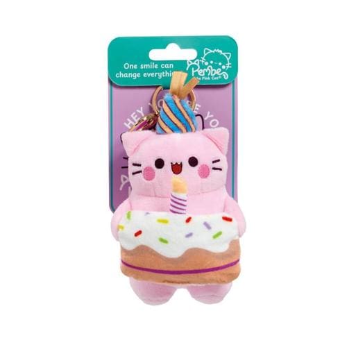 Pembe Happy Birthday Keychain