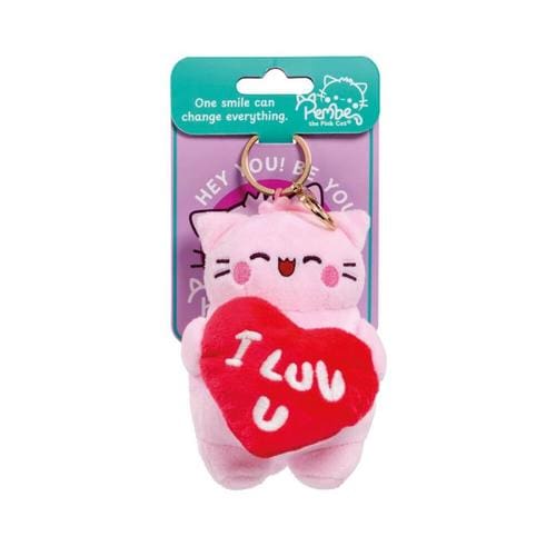 Pembe I Love You Keychain