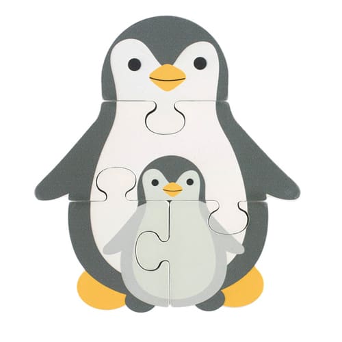Penguins Wooden Puzzle