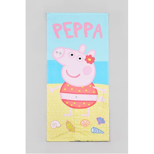 Peppa Pig Summer Beach Fold-Out Towel Backpack