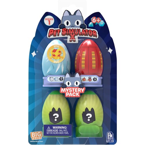 Pet Simulator Series 2 Mystery Pets 4 Pack Egg