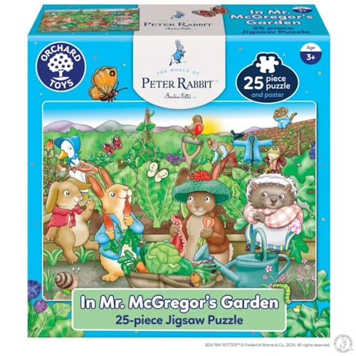 Peter Rabbit In Mr. Mcgregor'S Garden Jigsaw Puzzle