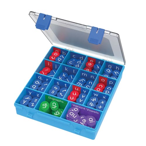 Phonics Alphabet Chips With Storage