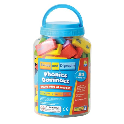 Phonics Dominoes Blends & Digraphs