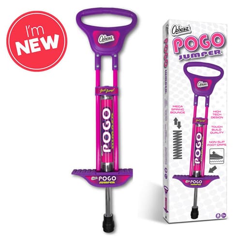 Pink Purple Pogo Stick 89Cm