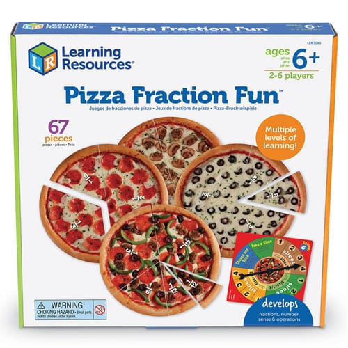 Pizza Fraction Fun Game