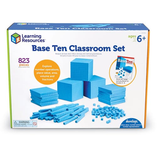 Plastic Base Ten Classroom Set