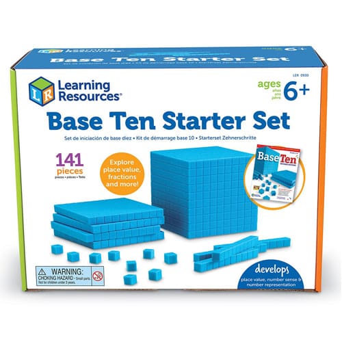 Plastic Base Ten Starter Set