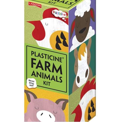 Plasticine Farm Animal Modelling Kit