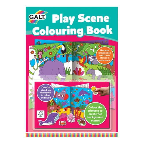 Play Scene Colouring Book
