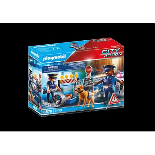 Playmobil 6878 City Action Police Roadblock