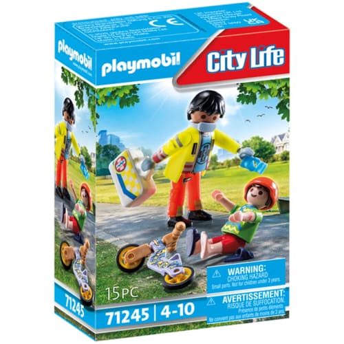 Playmobil 71245 City Life Paramedic With Patient
