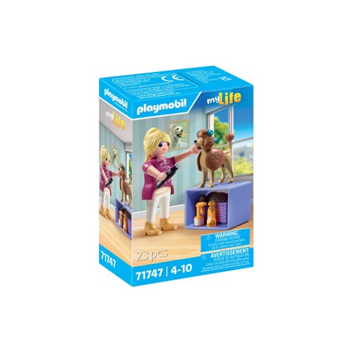 Playmobil 71747 My Life Dog Groomer