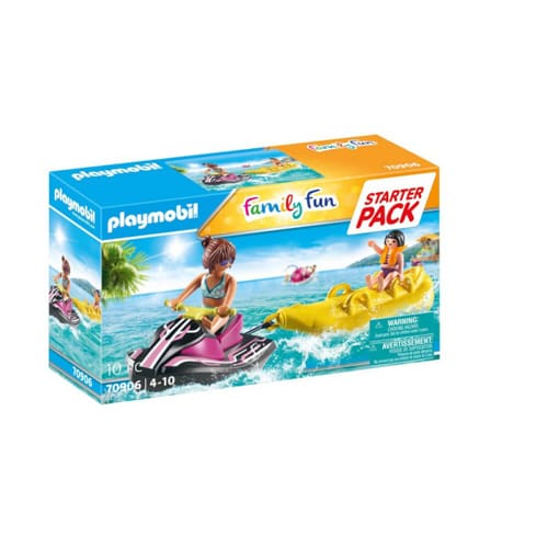 Playmobil Family Fun Jet Ski with Banana Boat Starter Pack