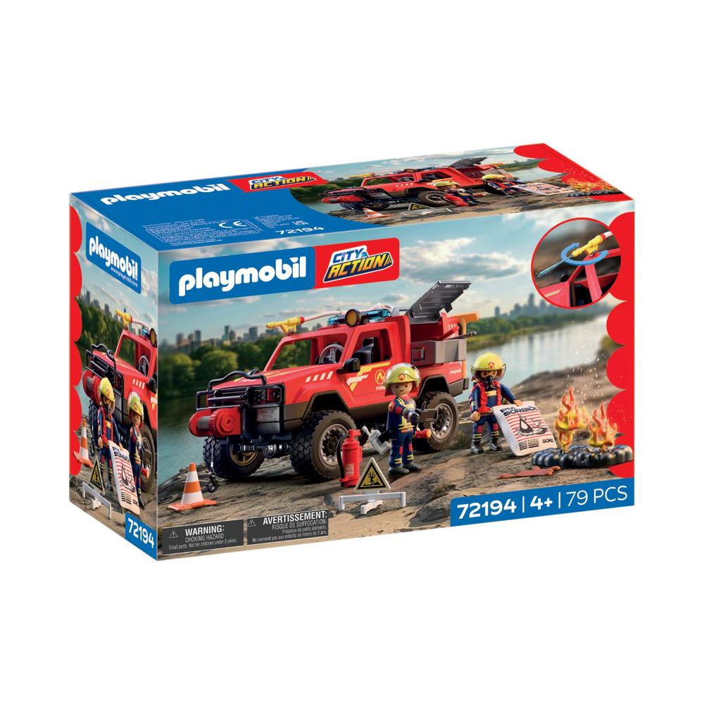 Playmobil: Fire Rescue Pickup Truck