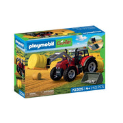 Playmobil: Large Tractor with Hay Bales