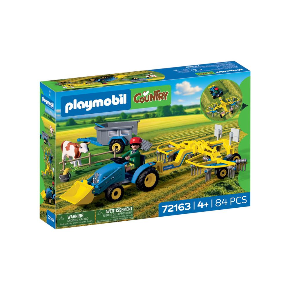 Playmobil: Small Tractor with Hay Swather