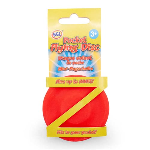 Pocket Flying Disc - Assorted (One Supplied)