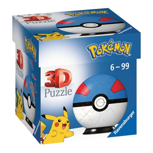 Pokemon Great ball 3D Puzzle (54 pieces)