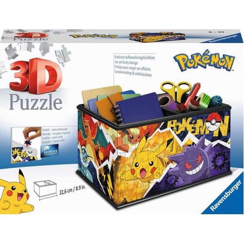 Pokemon Storage Box 3D Puzzle, 216pc