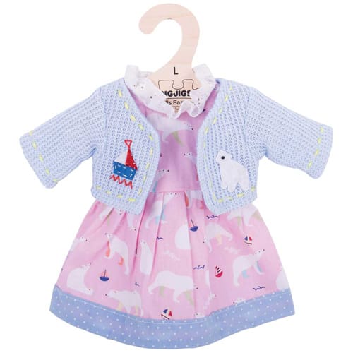 Polar Bear Pink Dress - Large