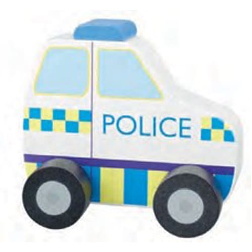 Police Car First Push Toy