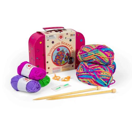 Pompom Scarf - Buttonbag