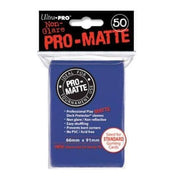 Pro Matte Blue Deck Protector Sleeves