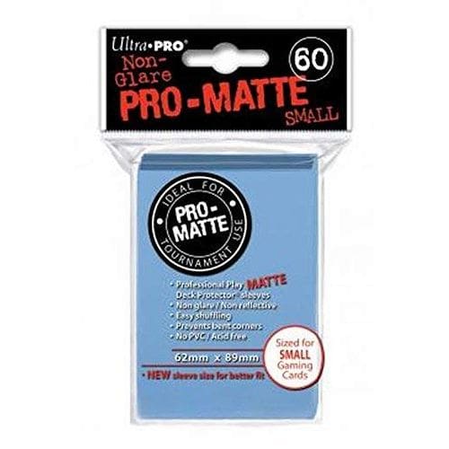 Pro Matte Small Lt Blue Deck Protector Sleeves