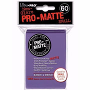 Pro Matte Small Purple Deck Protector Sleeves