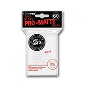 Pro Matte Small White Deck Protector Sleeves