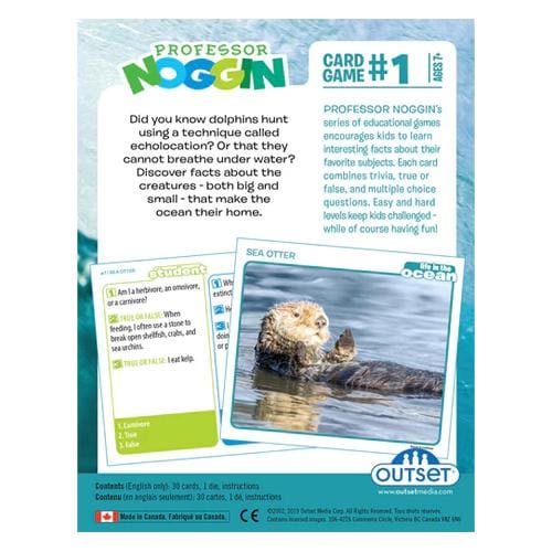 Professor Noggin: Life In The Ocean