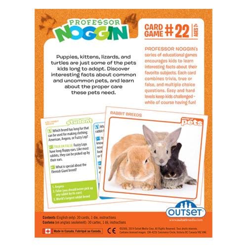 Professor Noggin: World of Pets