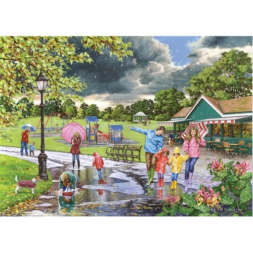 Puddles 500 Piece Puzzle