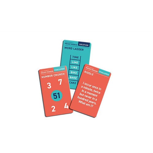 Puzzle Challenges Set of 50 in Tin