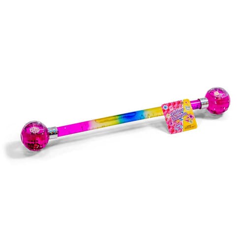 Rainbow Glitter Water Baton 38cm
