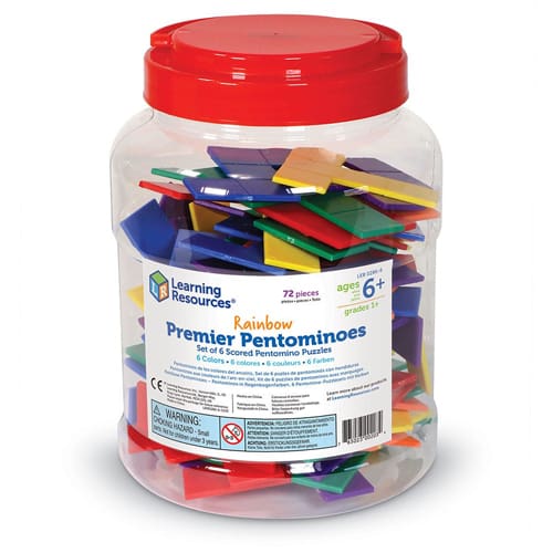 Rainbow Premier Pentominoes