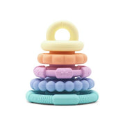 Rainbow Stacker & Teether - Pastel