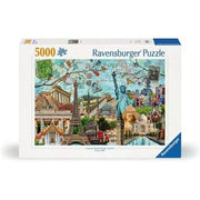 Ravensburger Big City Collage, 5000 Piece Jigsaw puzzle