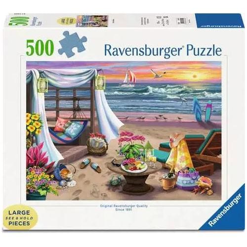 Ravensburger Cabana Retreat 500 Piece Large Format Jigsaw Puzzle
