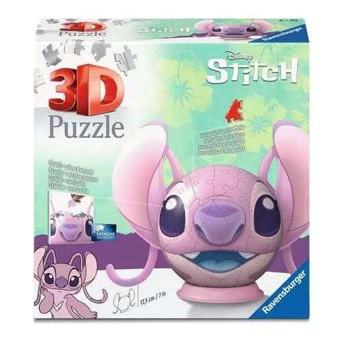 Ravensburger Disney Stitch Angel with Ears 72 Piece 3D Jigsaw Puzzle