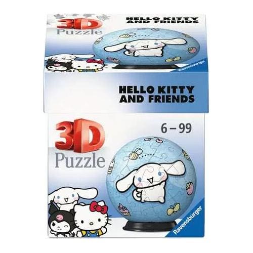 Ravensburger Hello Kitty Cinnamoroll 54 Piece 3D Jigsaw Puzzle