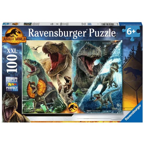 Ravensburger Jurassic World Dominion -Species Surveillance XXL 100 piece Jigsaw Puzzle
