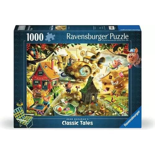 Ravensburger Look Out Little Pigs 1000 Piece Jigsaw Puzzle