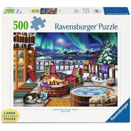 Ravensburger Northern Lights 500 Piece Large Format Jigsaw Puzzle