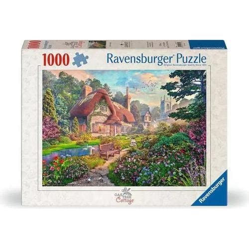 Ravensburger Oak Tree Cottage 1000 Piece Jigsaw Puzzle