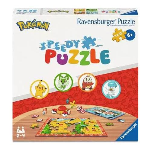 Ravensburger Speedy Puzzle Pokemon 4x 35 Piece Jigsaw Puzzles