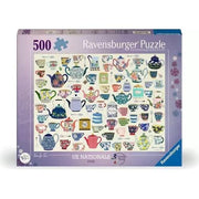 Ravensburger Time for Tea 500 Piece Jigsaw Puzzle - Puzzle Championships