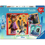 Ravensburger Zootopia 3 x 49 Piece Jigsaw Puzzles